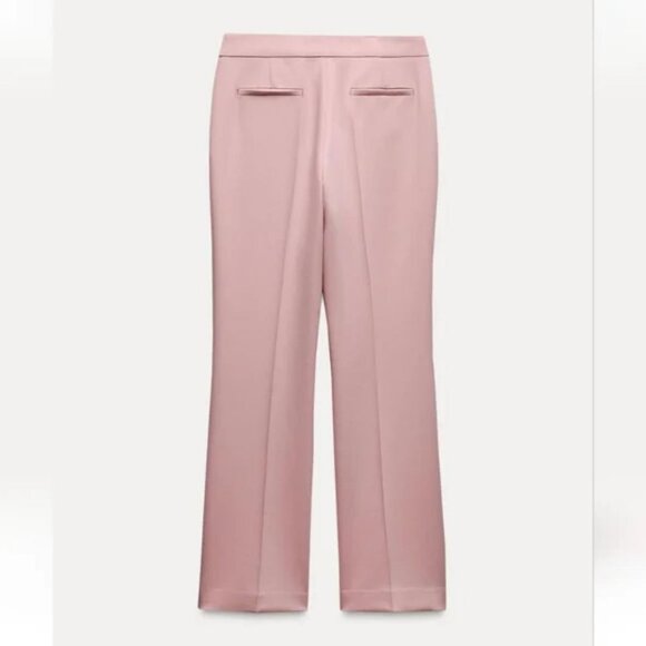 ZARA FLARED HIGH WAIST PANTS - Picture 5 of 6